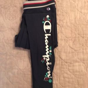 Champion Leggings Navy Blue
